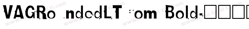 VAGRoundedLTCom Bold字体转换